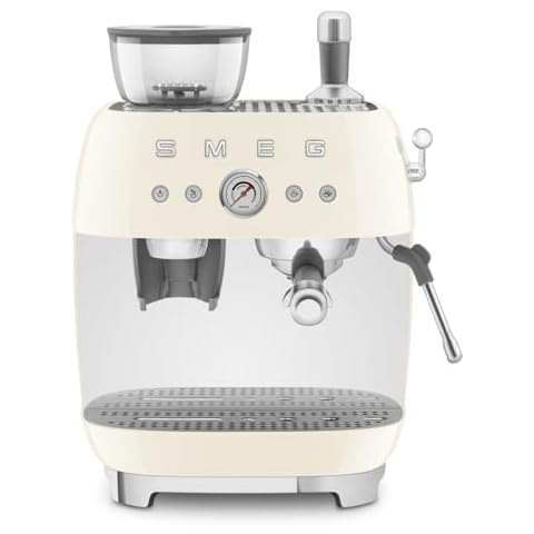 Smeg Semi-Automatic Espresso Machine (Cream) Cover