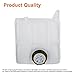 Front Engine Coolant Reservoir Tank(1PCS). Replaces Part # 603-382 603382 8V618K218AC. Fit for Ford C-Max 2013-2018,Escape 2013-2016,Focus 2012-2018,Transit Connect 2014-2016.