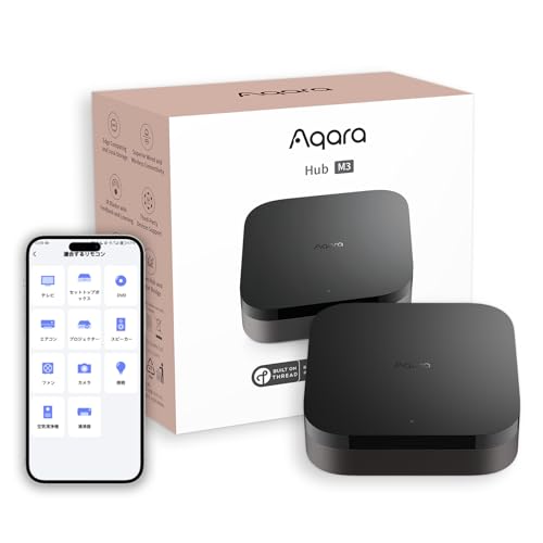 Aqara Smart Remote Control, M3 Hub, Akara Infrared Appliances, Remote Control, Matter Alexa, Compatible with Apple HomeKit, Google Home Siri, Smart Home, Remote Control, Alarm, Schedule, Voice