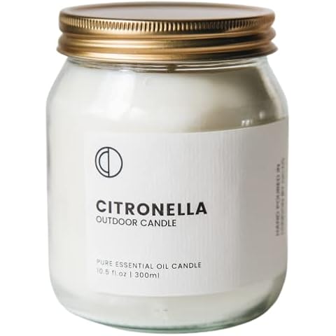 Citronella Candle Kerze Outdoor 300 ml 60h Cover