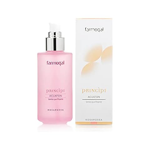 FARMOAGL Purifying Toner with NATURAL ROSE ESSSENCE Principi Acuaton Rosarossa Toner 125 ml, Beauty Salon Quality, ANTI-AGEING , BRIGHTENING, ELASTICIZING, TONIFYNG | MADE IN ITALY Cover