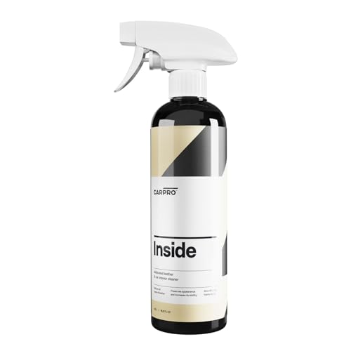 Image of CARPRO Inside Car Interior Cleaner: Ultimate Detailer Car Vinyl, Plastic & Finished Leather - Remove Dirt, Sweat, Oils from Interior Surfaces - 500mL (17oz)