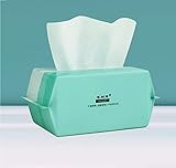 Disposable Face Towel,100 Count Ultra Soft Washcloths,Facial Cotton Tissue,Lint-free cotton dry wipes Multi-Purpose for Skin Care,Make-up Wipes,Face Wipes and Facial Cleansing