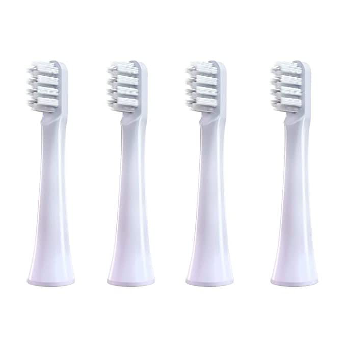 ELEPHANTBOAT® Pack of 4 Replacement Brush Heads For Adults Compatible With Electric Toothbrush Heads of MI T100-image-2