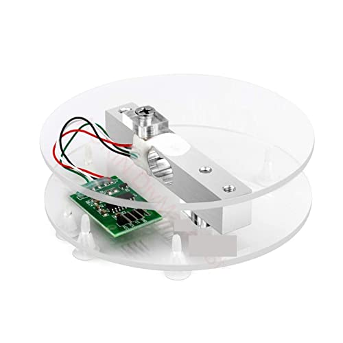 Digital Load Cell Weight Sensor HX711 AD Converter Breakout Module 5KG 10KG Portable Electronic Kitchen Scale(5KG)