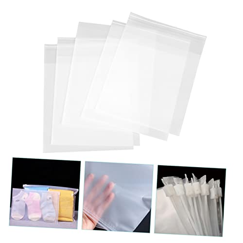 50pcs Frosted Self-sealing Storage Bags for Travel Clothing Packing Pouches Zippered Organizers for Clothes Socks and Underwear4