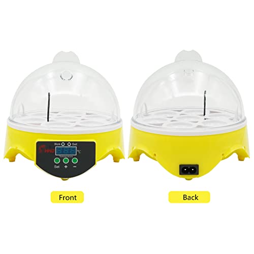 MOGOULUA Mini Ei Inkubator Temperatur Automatische Steuerung Inkubator für Eier mit LED Digital Screen Geflügel… – Bild 8