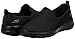 Skechers Women's Go Walk Joy Sneaker, Black, 7 Wide