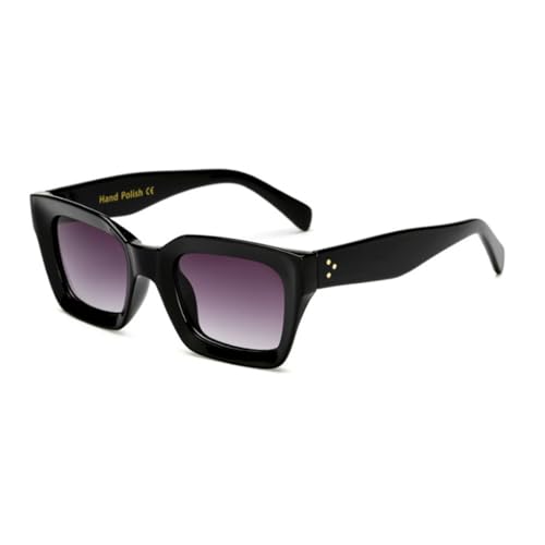 Lunettes de Soleil Vintage Punk Grand Cadre Protection UV400