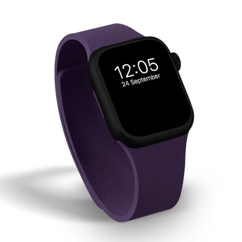 Image of GRIPP Pebble New Edition Premium Silicone Magnetic Watch Strap for 44mm /45mm /46mm /49mm, Watch Series 11 /10 /9 /8 /7 /6 /5 /4, SE 3 /2 /1, Ultra 3 /2 /1, Lightweight, Adjustable (Watch Not Included)