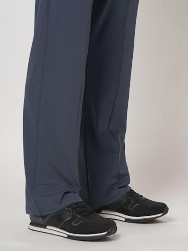 Image of MARK LEUTE Men's Straight Fit Rapid Dry Front Pleated Stretchable Lycra Trackpant