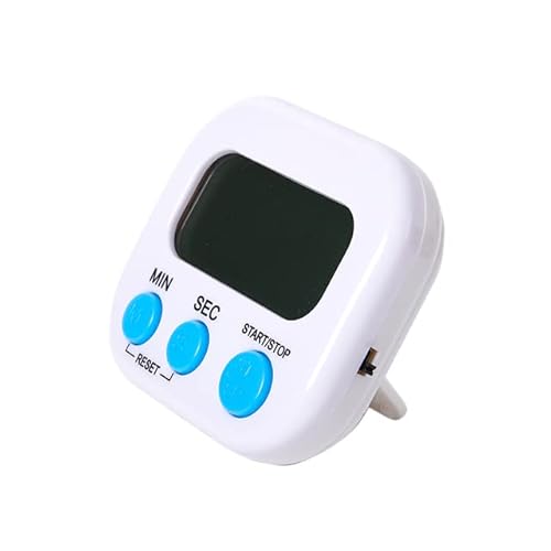 Magnetic Digital Kitchen Timer Countdown Stopwatch ON/Off Switch Loud Alarm and Magnetic Backing Stand Timers for Teacher, Classroom, Toothbrush, Exercise, Oven Baking, Kids Games