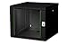 Produktbild DIGITUS Netzwerk-Schrank 19 zoll 9 HE - Wandmontage - 600 mm Tiefe - Traglast 100 kg - Unique Serie - Glastür - Schwarz