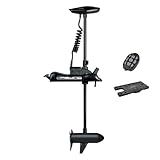 PARKHO HASWING Electric Trolling Motor – 12V 55LB 54 Inch Shaft Cayman Bow Mount Boat Fishing Saltwater Freshwater with Remote Control and Quick Release Bracket 50700-137B_Q