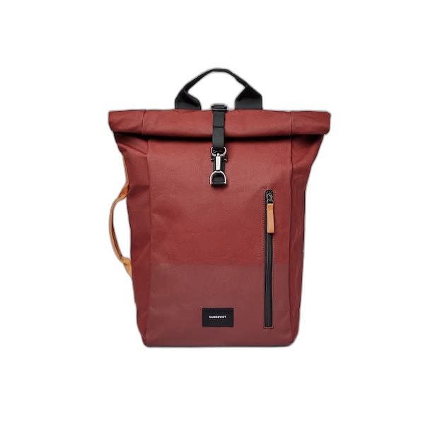 Dante Vegan Burgundy Autumn Leaf Rucksack