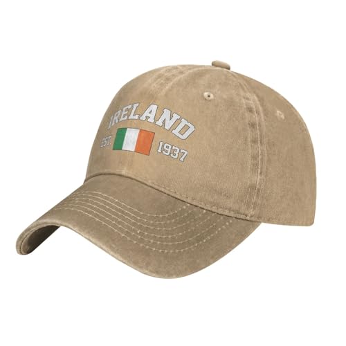 Unisex Papa Hüte Irland Flagge Running Kappe Premium Basecap Klassische Trucker Kappe Für Baseball Camping Outdoor