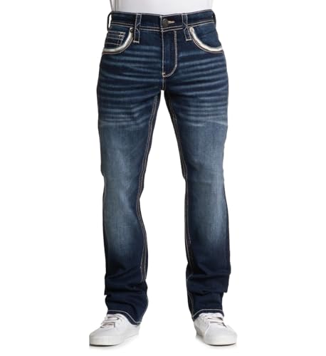 American Fighter Men's Denim Striker Hudson Jeans, Relaxed Fit, 34" Inseam2