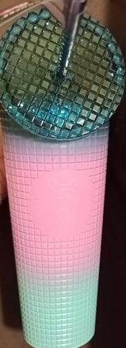 PLSTC CLD CUP GRID GRADIENT 24OZ VDAY FY24