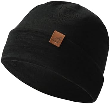 ACUSHLA 100% Merino Wool Cuff Beanie – Best Wind Resistant Merino