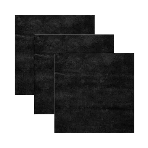 C  C  DIY ȔSq[z[pb` X|[cV[YAvCAnCq[̗pA_炩ϋv̂A5.9x5.9C` (Color : Black, Size : 3 pcs)