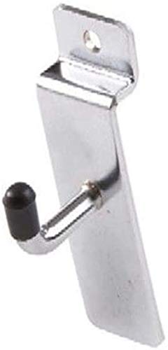 10 x 1 INCH SLATWALL Hooks 90 Degree Upturn for SLATWALL Accessory Single Prong Hooks for Toys, Garage, Kitchen,Gifts,