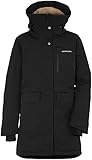 Damen Didriksons W Ciana Parka 2 Schwarz - Wasserdichter Warmer Damen Parka, Größe 40 - Farbe Black