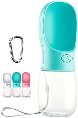 DEYACE Dog Water Bottle, Leak Proof Portable Pet Water Bottles for Dogs, Puppy Water Dispenser with Drinking Feeder for Travel