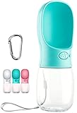 DEYACE Dog Water Bottle Portable Leak Proof Puppy Water Dispenser for Outdoor Walking Hiking Travel,...