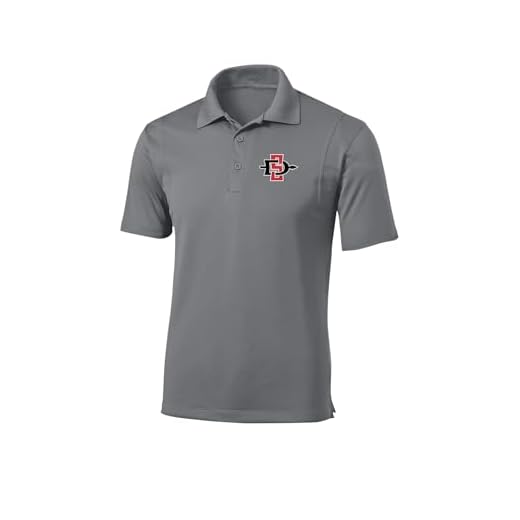 San Diego State Athletic Logo Golf Polo