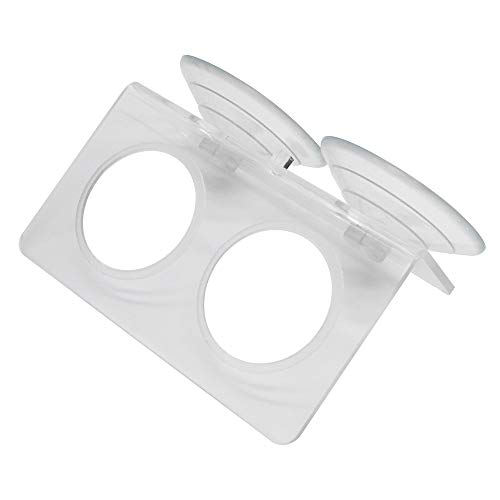 image for SLSON Gecko Feeding Ledge Reptile Acrylic Feeder with Suction Cup for 