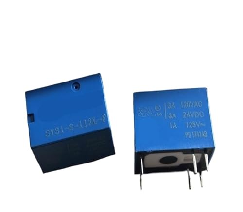 Relé de 6 pines SYS1-S-112L-F microcomponente de 12V 3A para circuitos electrónicos