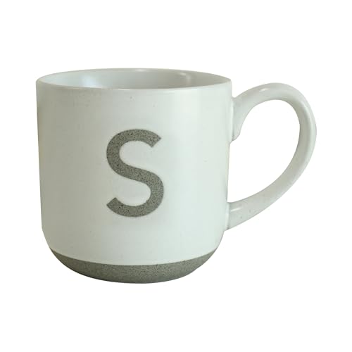 Uppercase Letter Ceramic Mug