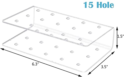 Hiyz Lollipop Cake Pop Mold Maker Set With 15-Hole Acrylic Lollipop Holder,100Pcs Gold Twist Ties, Great For Lollipop, Hard Candy, Cake Pop And Chocolate,Suit For Party,Christmas #TOP3