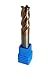 Produktbild Fräser Schaftfräser Hartmetall VHM TiSiN beschichtet 55 HRC 4 Schneiden, bohren, fräsen, schlichten, eintauchen, CNC, Wolframkarbid (3mm)