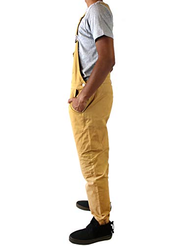 Men's Slim Fit Cotton Overall Jogger Pants2