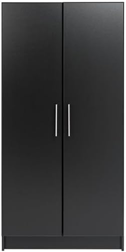 Miniatura 4 de Pemberly Row Armario contemporáneo de 32" en negro Negro,Gris a la deriva,https://www.amazon.com/dp/undefined