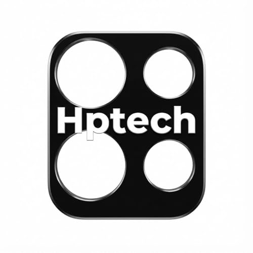 Image of Hptech Half Camera Lens Protector Compatible with iQOO Z10R - Premium 9H Tempered Glass Lens Guard | Ultra HD Clarity | Heavy-Duty Scratch & Drop Protection | Anti-Fingerprint | Bubble-Free Installation | Pack of 1