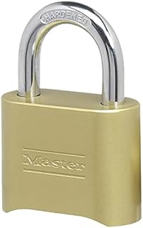 Master Lock Model No. 175D 2in (51mm) Wide Set Your Own Combination Solid Body Padlock (Set of 4)