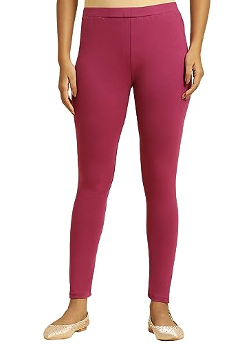 Image of W for Woman Purple Knitted Solid Tights 23AUW60105-221109 L