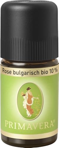 Rosenöl Primavera Life Rose bulgarisch bio 10% in 6 x 5 ml Packung