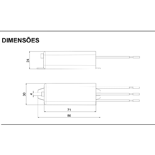 Relé Fotoeletrônico Compacto NF 500w Bivolt RFe-10 Margirius