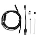 USB Endoscope Inspection Camera, Industrial Endoscope Camera with 6 Adjustable LED Lights, 0.3MP Camera for Pipe Inspection, Car Maintenance, Underwater Viewing (1M)