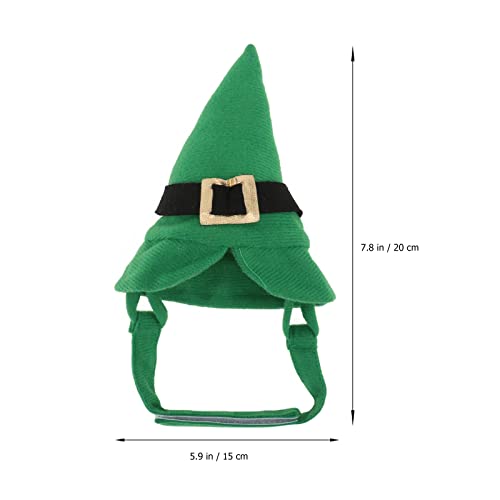 2 piezas Disfraz de Sombrero para Mascotas Día San Patricio miniatura 5