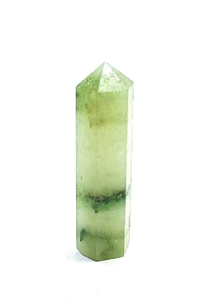 Natural Light Green Avanturine Tower Point Spiritual Sparkling Mineral three Point Natural Crystal Wand Polished Stone Polished Healing (B09DKBTMZ8) Amazon Price History, Amazon Price Tracker