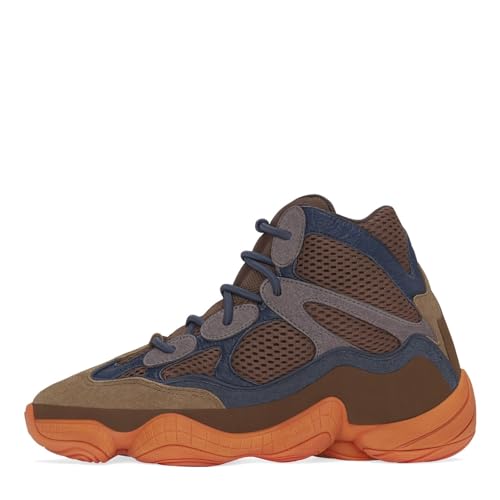 adidas Men's Yeezy 500 High Sneakers, Tactile Orange, 10 M US2