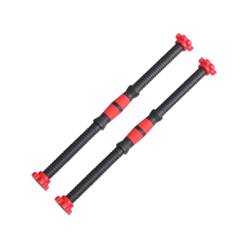 KICHOUSE 2Pcs Dumbbell Bars with Collars and Nuts for Strength Training Versatile Weight Lifting Handles for Home Gym Workouts Random Color