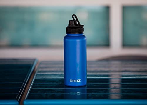 BANZ Borraccia termica a doppia parete, grande, in...