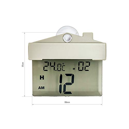 TERMOMETRO DIGITAL DE JANELA E AMBIENTES COM TEMPERATURA MAXIMA E MINIMA