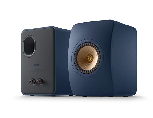 KEF LS50 Meta Passive Bookshelf Speakers - Pair (Royal Blue) image 5
