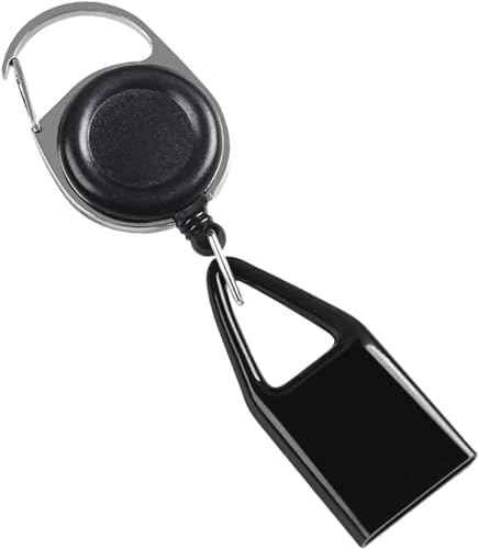 Pants Lighter Clip, Black Retractable Lighter Belt, Anti Lost Retractable